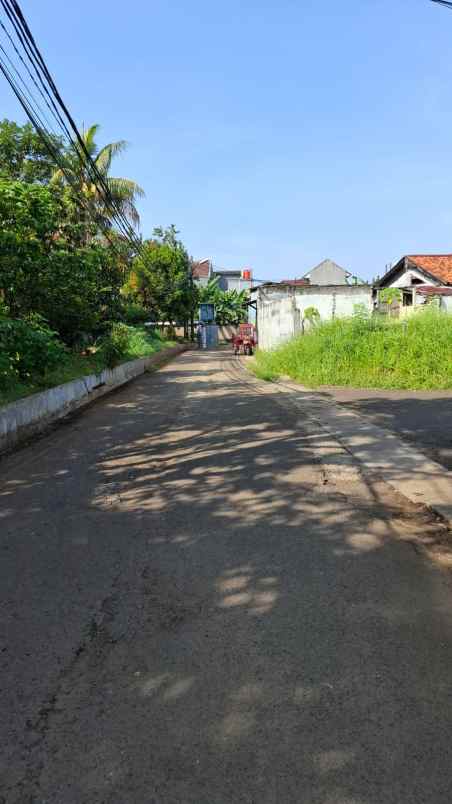 dijual tanah kreo selatan larangan