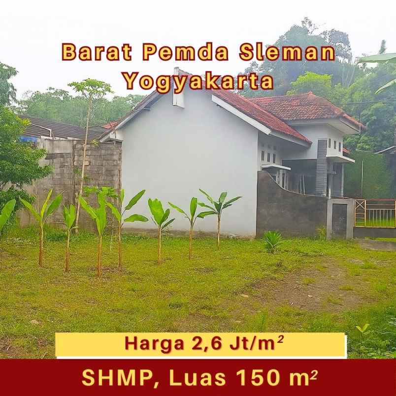 dijual tanah sanggrahan tlogoadi