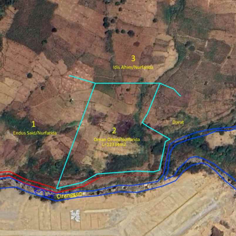 dijual tanah sentul hambalang