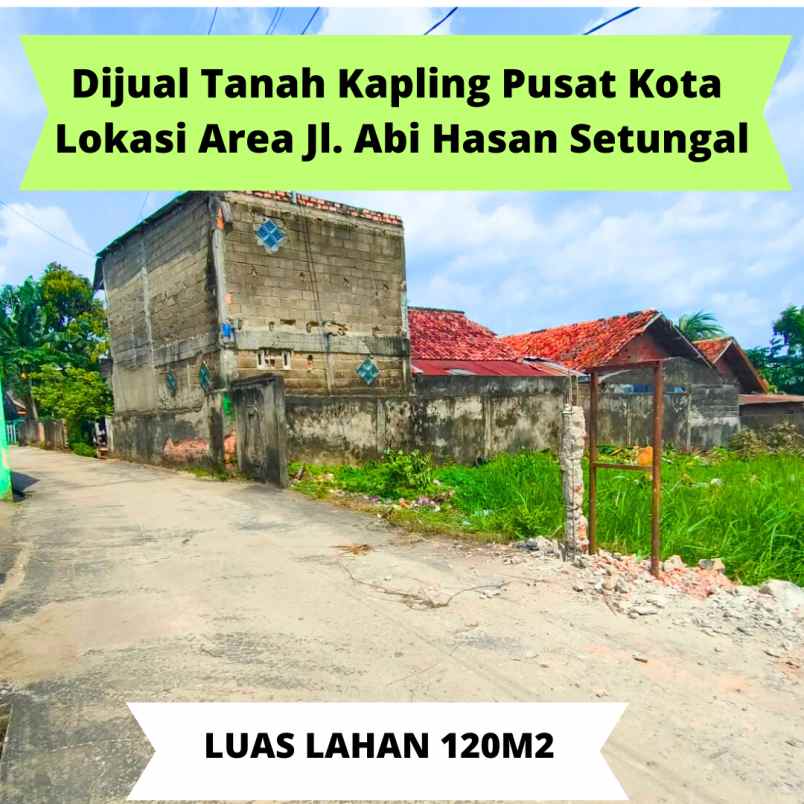 dijual tanah setunggal