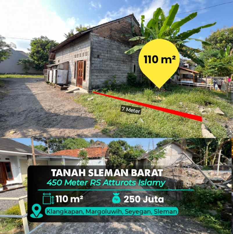 dijual tanah seyegan