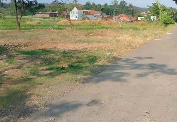 dijual tanah strategis pinggir jl view gunung sawah