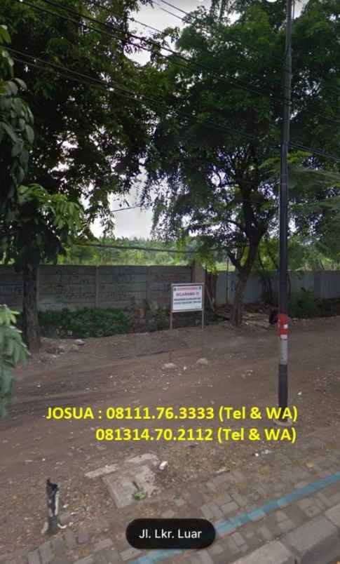 dijual tanah tanah jl raya lingkar luar