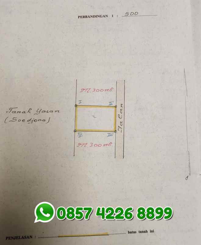 dijual tanah tembalang