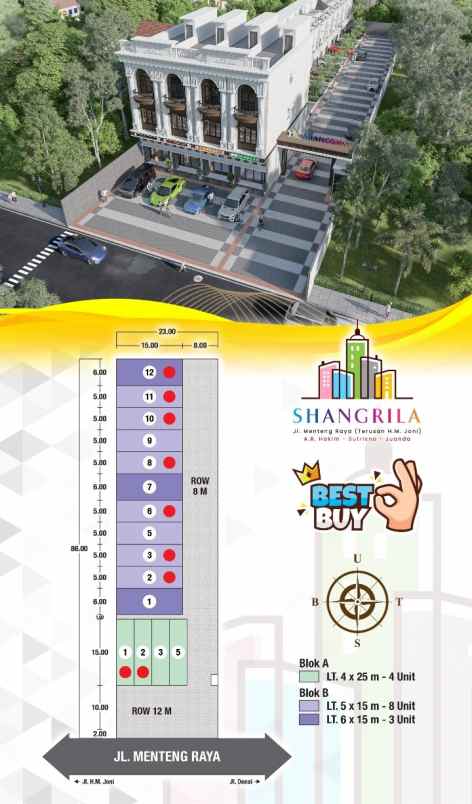 dijual villa jalan pasar merah menteng