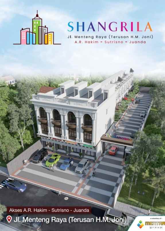 dijual villa jalan pasar merah menteng