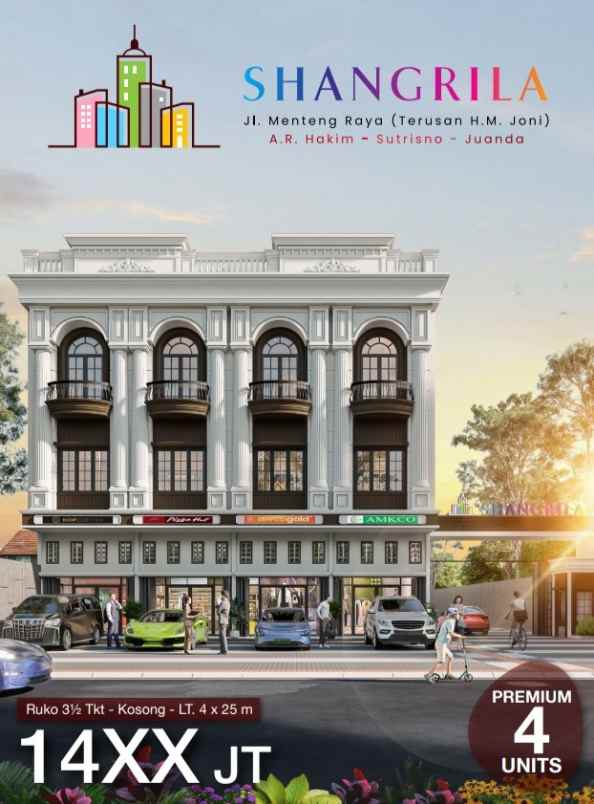 dijual villa jalan pasar merah menteng