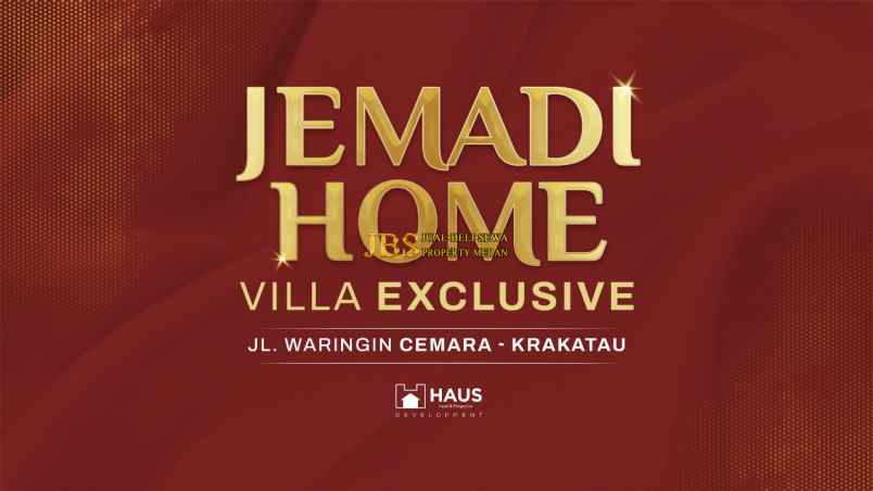 dijual villa komplek jemadi home jalan