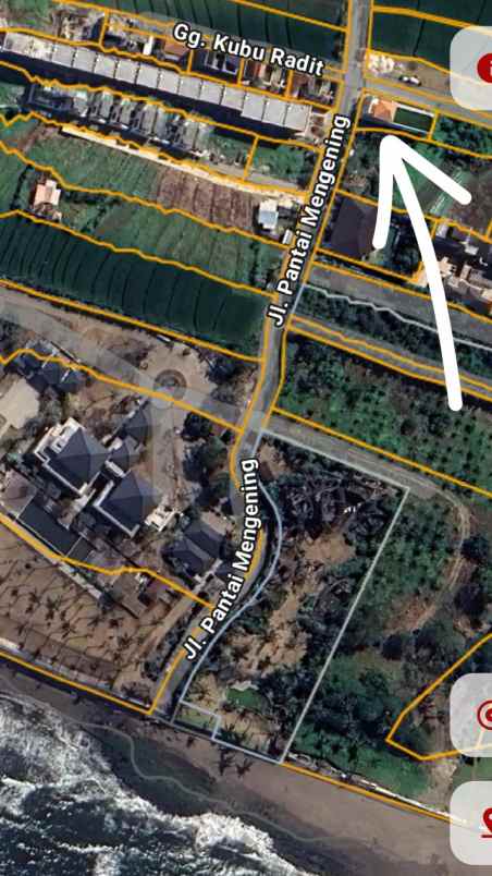 dijual villa pantai mengening