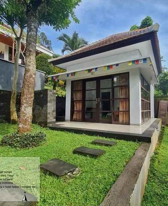 dijual villa view sawah dekat gor debes bali