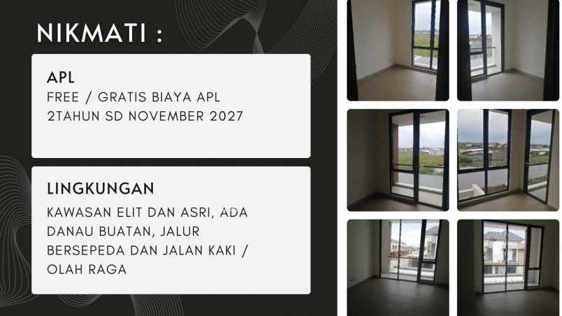 disewa rumah baru dikawasan podomoro park bandung