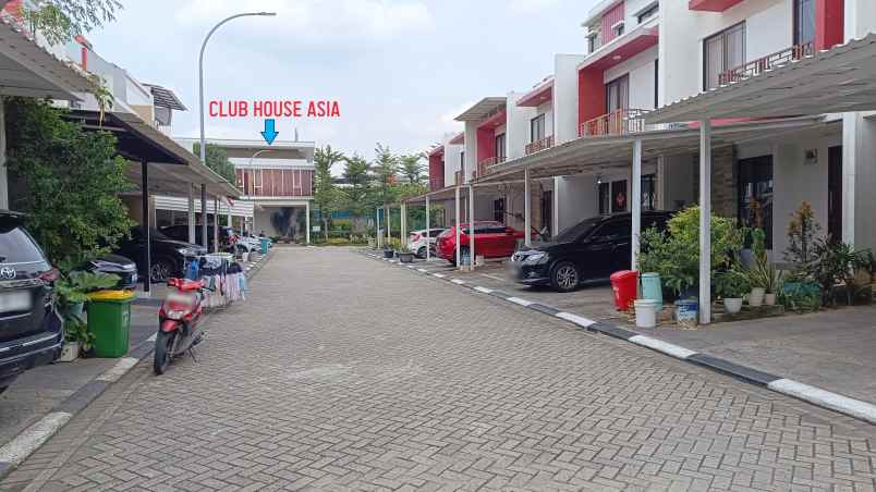 disewa rumah greenlake city asia siap huni sudah renov