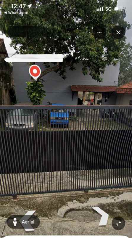 disewakan lahan 1300m gandul cinere