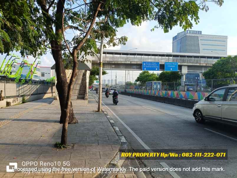 disewakan tanah jl yos sudarso tanjung