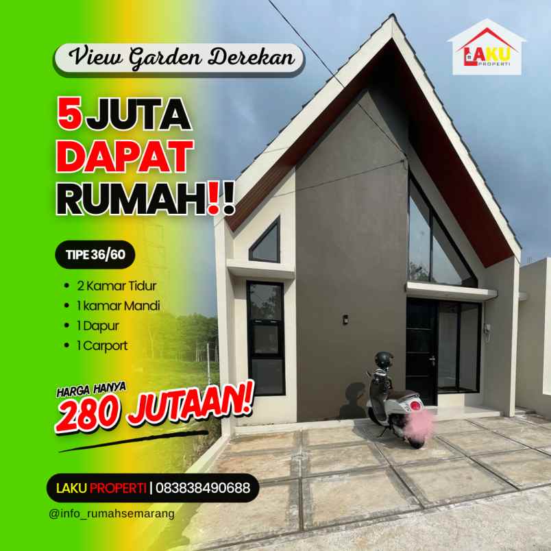 eksluksif home view garden derekan bawen cuma 5 jutaan