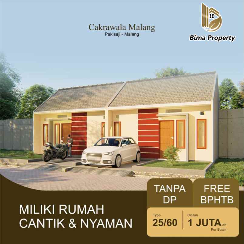 house mewah 1lantai kota malang