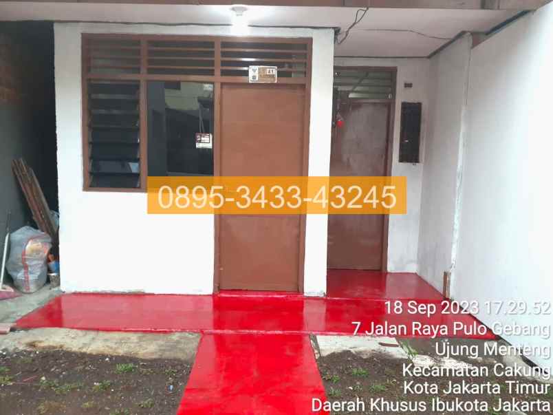 jual rumah 1 kamar 31m2 cakung jakarta timur a970b8