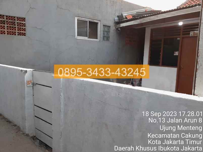 jual rumah 1 kamar 31m2 cakung jakarta timur a970b8