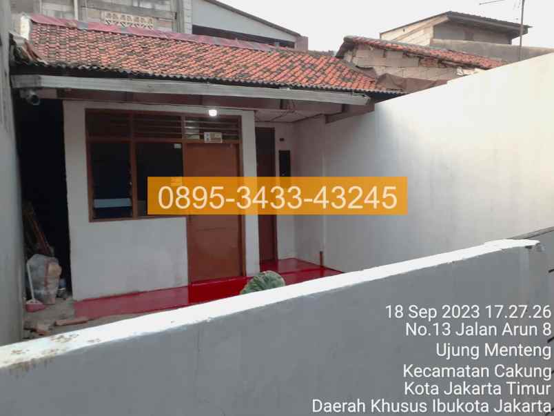 jual rumah 1 kamar 31m2 cakung jakarta timur a970b8