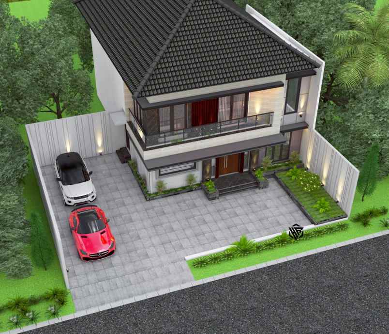 jual rumah classic modern dalam komplek di jagakarsa