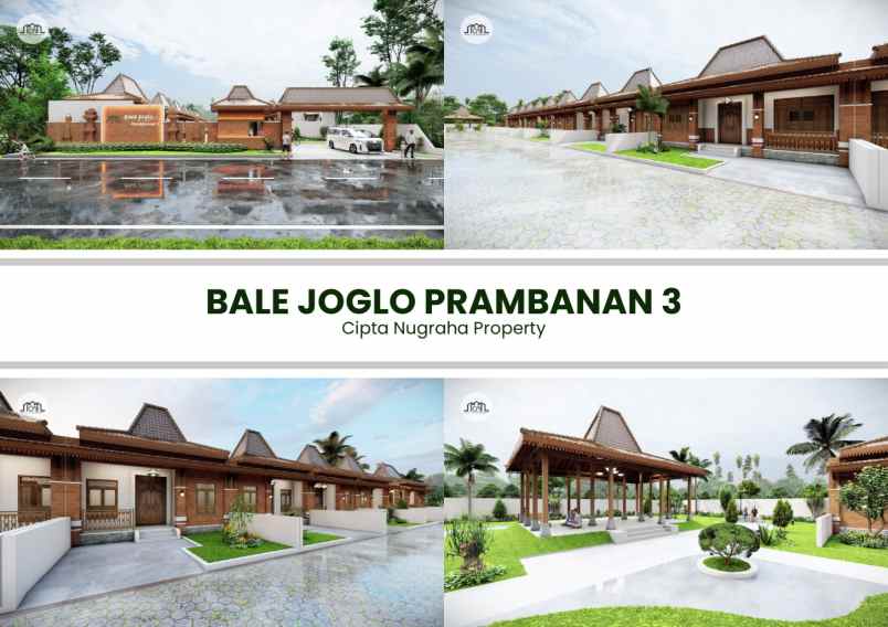 jual rumah joglo modern kualitas premium di prambanan