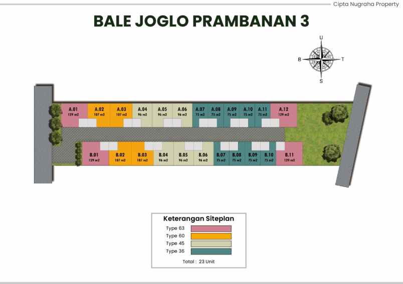 jual rumah joglo modern kualitas premium di prambanan