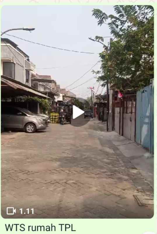 jual rumah selesai renov taman palem lestari jkt