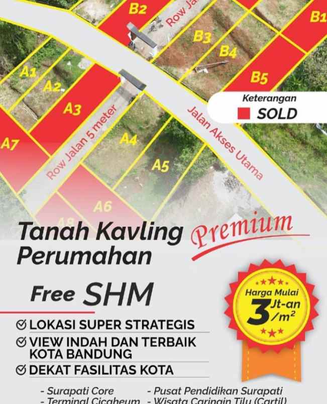 jual tanah kavling di bandung