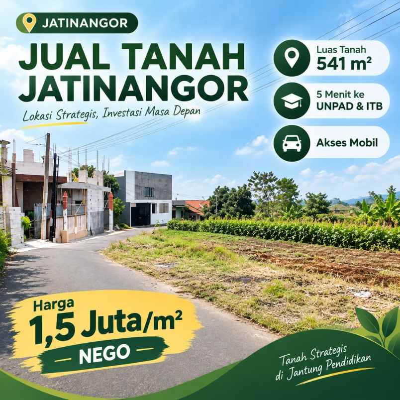 jual tanah murah jatinangor