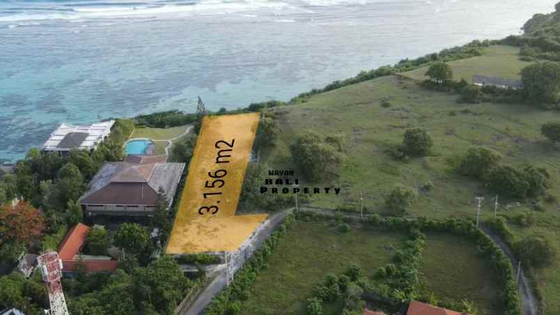 jual tanah pinggir tebing pantai sawangan nusa dua