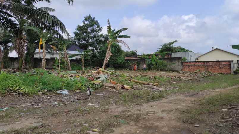 kapling palembang area kebun bunga dekat jm sukarame