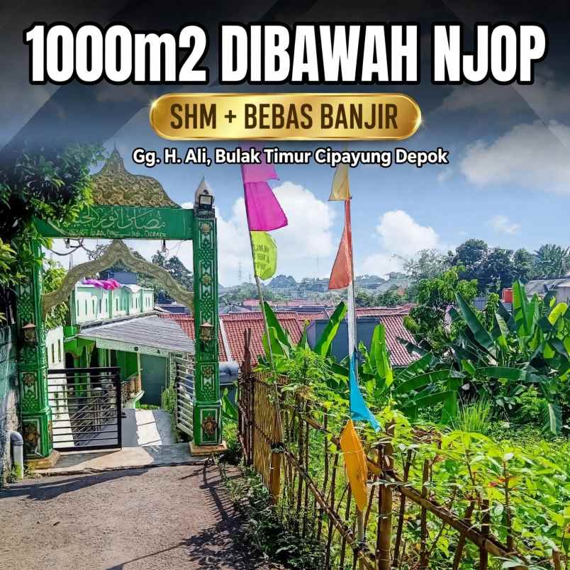 kavling strategis cipayung depok