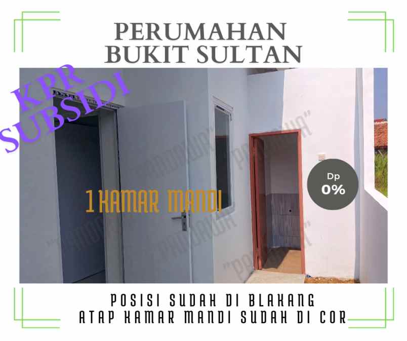 kpr subsidi murah bukit sultan