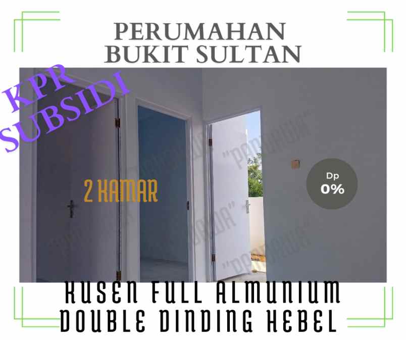 kpr subsidi murah bukit sultan