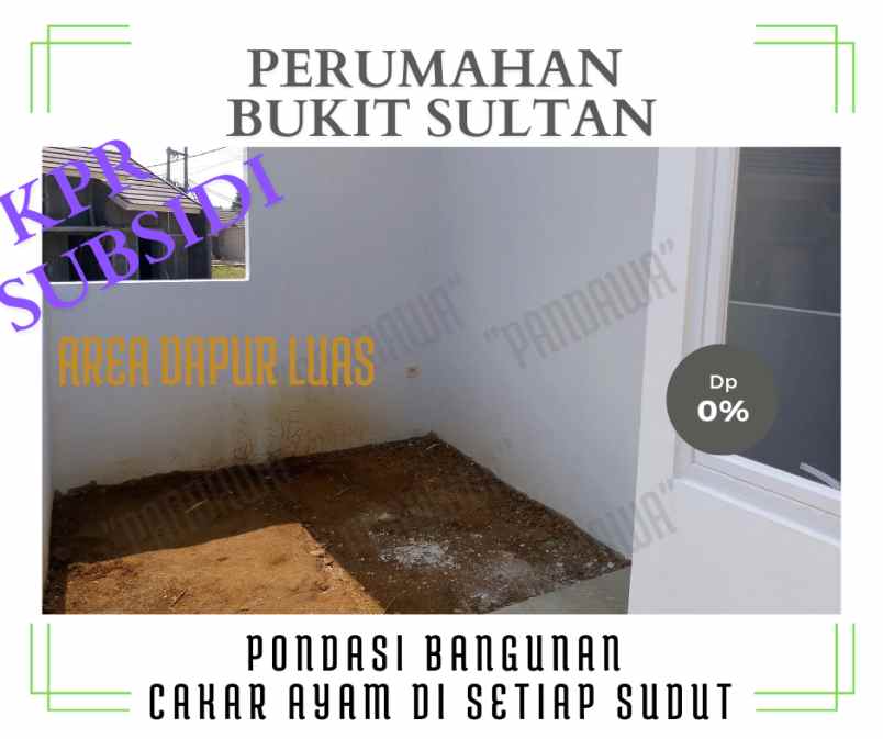 kpr subsidi murah bukit sultan