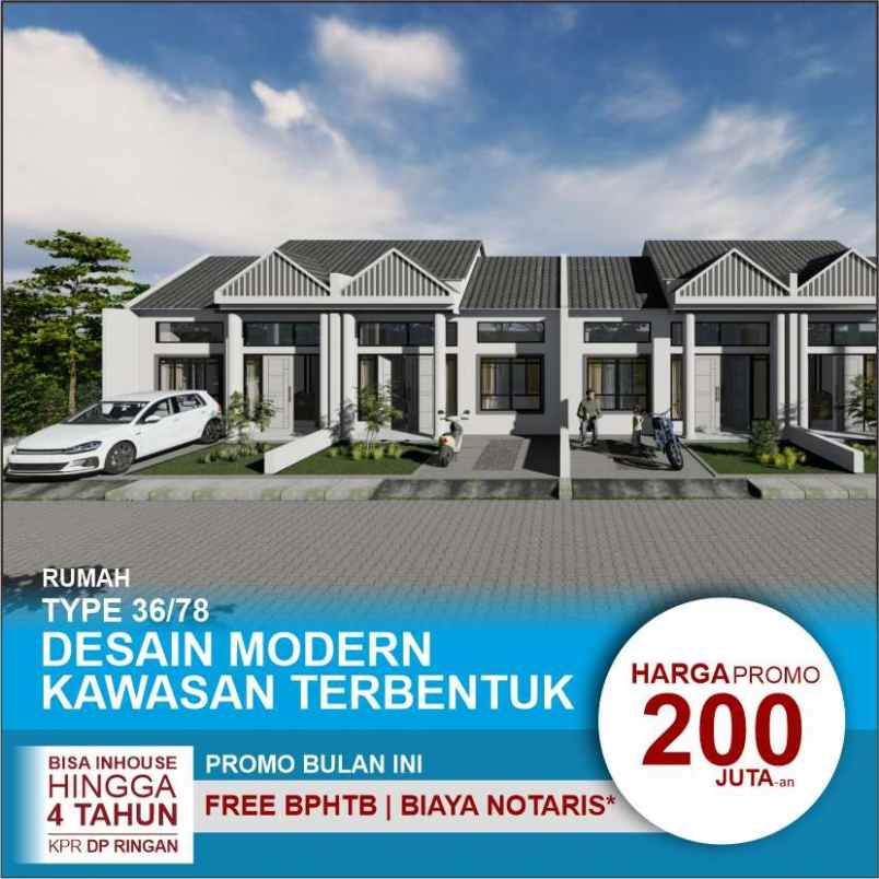 perumahan cluster cakrawala malang dekat