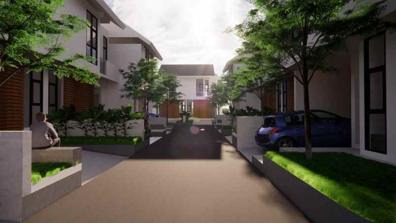 pesona royal sawangan dekat stasiun