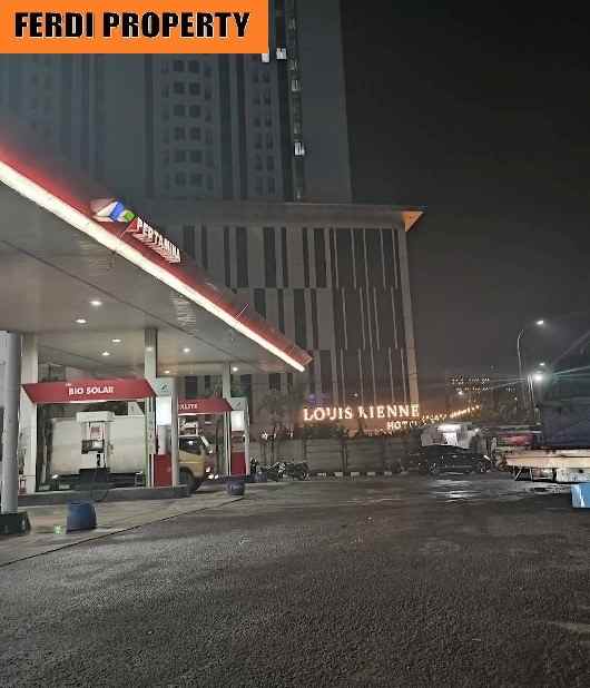 pom bensin sebelah apartemen chadstone cikarang timur
