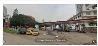 pom bensin sebelah apartemen chadstone cikarang timur