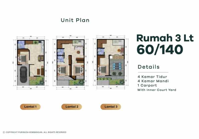 purinusa kembangan hunian konsep modern di kembangan