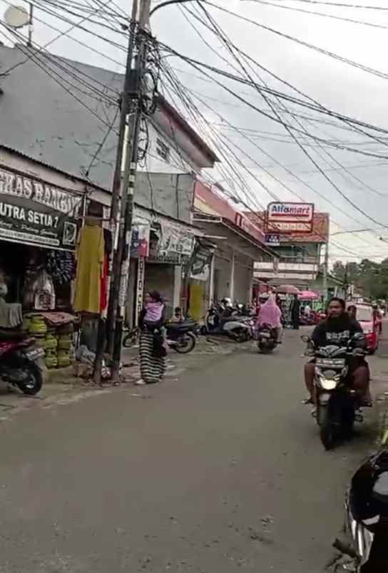 ruko kios strategis murah pamulang pinggir jalan raya