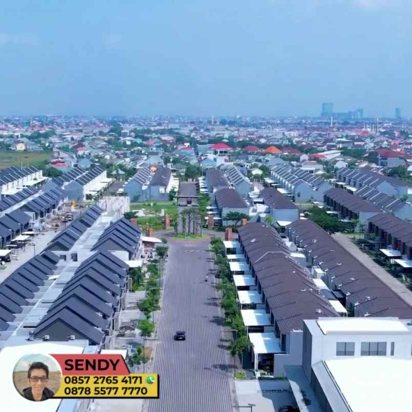 rumah 2 lantai dekat bandara juanda surabaya