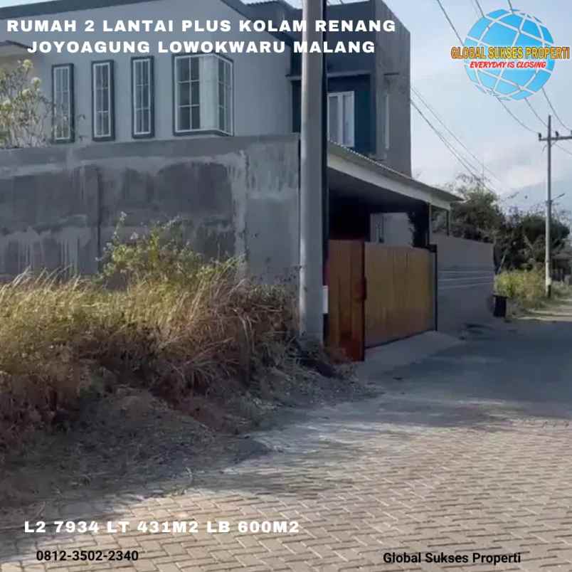 rumah bagus harga istimewa di merjosari kota malang