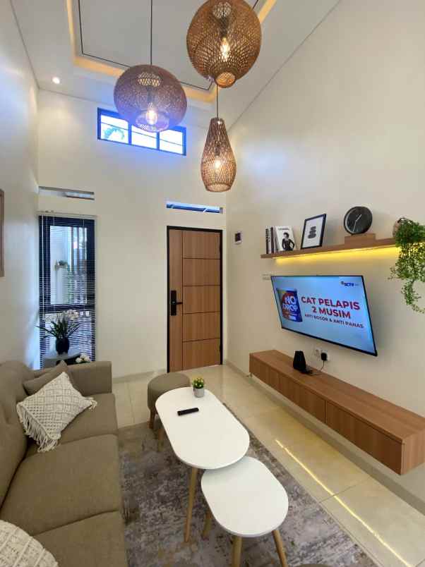 rumah baru bagus minimalis modern di sukun malang