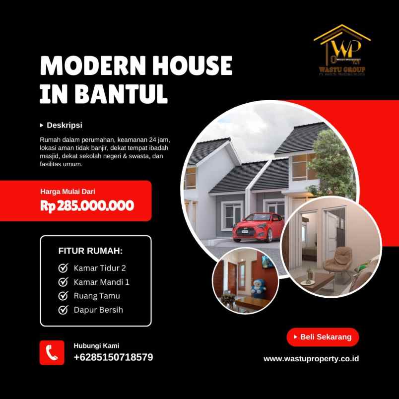 rumah baru paling murah di bantul