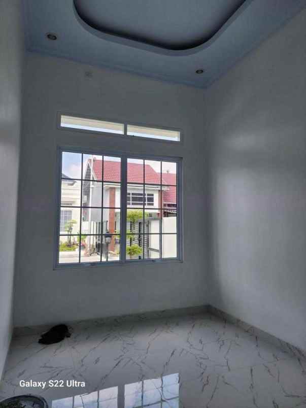 rumah classic cluster di jalan delima pekanbaru