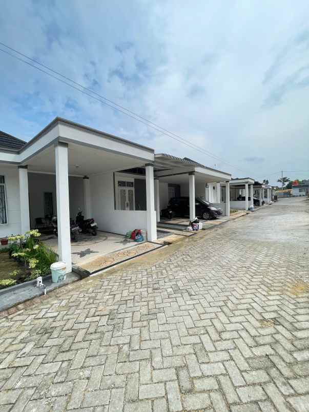 rumah cluster best seller di daerah panam