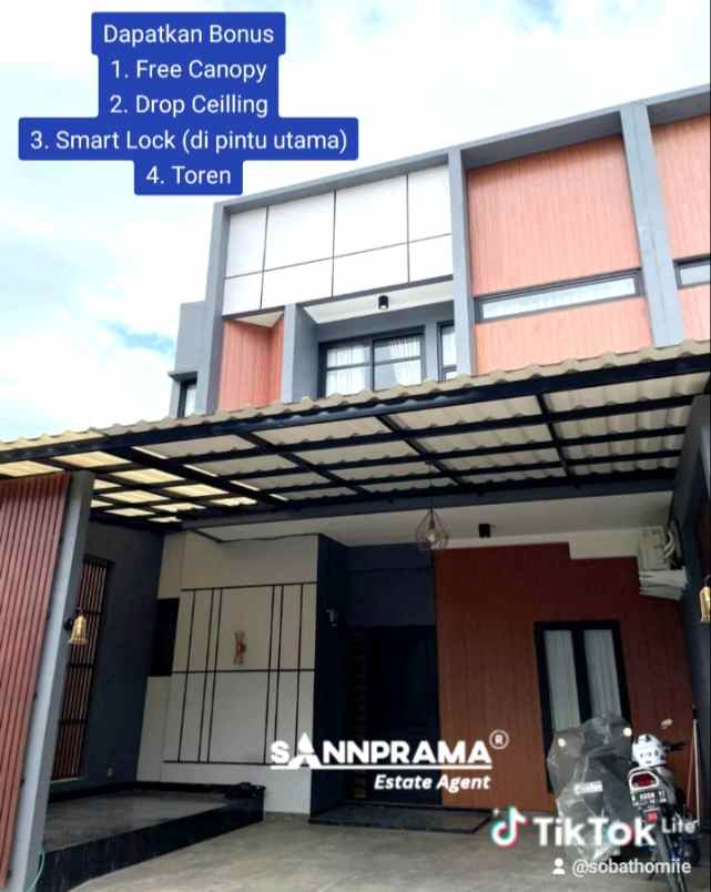 rumah cluster minimalis tanpa dp kota bogor