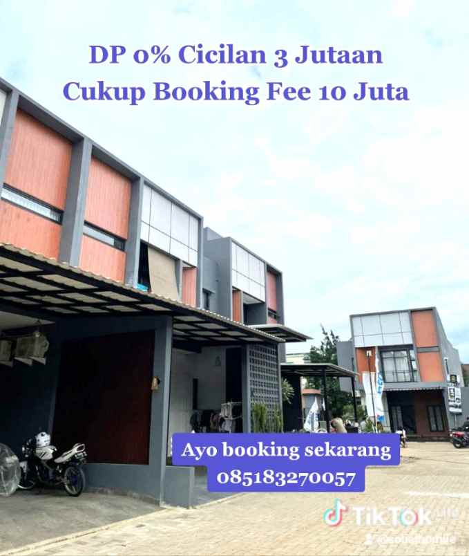 rumah cluster minimalis tanpa dp kota bogor