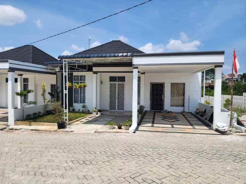 rumah cluster type 65 di delima panam